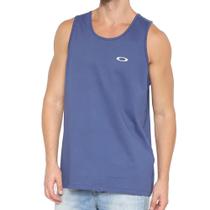 Regata Oakley Casual Tank SM24 Masculina Navy Blue Regata Oakley Casual Tank SM24 Masculina Navy Blue