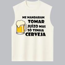 REGATA OVERSIZED AFTER CARNAVAL FRASES CERVEJA - Estilo Streetwear REGATA OVERSIZED AFTER CARNAVAL FRASES CERVEJA - Estilo Streetwear