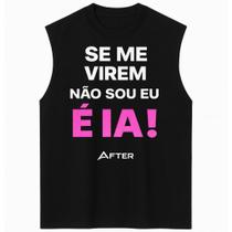 Regata oversized after - estilo streetwear em algodão 100% Regata oversized after - estilo streetwear em algodão 100%