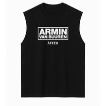 Regata Oversized After Preta - 100% Algodão, Corte a Fio, Estilo Streetwear Regata Oversized After Preta - 100% Algodão, Corte a Fio, Estilo Streetwear