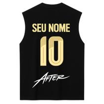 Regata oversized brasil copa do mundo 2026 preta Regata oversized brasil copa do mundo 2026 preta