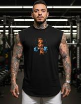 Regata Oversized Machao Dog Treino 100% Algodão Premium