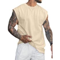Regata Oversized Masculina Lisa Academia Longline Streetwear Regata Oversized Masculina Lisa Academia Longline Streetwear