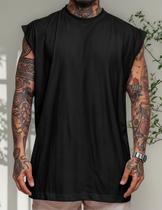 Regata Oversized Masculino Tamanho Grande Básica Lisa