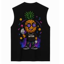 Regata Oversized Preta After - Estilo Streetwear em Algodão 100% Regata Oversized Preta After - Estilo Streetwear em Algodão 100%