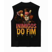 Regata oversized preta inimigos do fim - after Regata oversized preta inimigos do fim - after