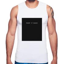 Regata Paint it Black - Foca na Moda Regata Paint it Black - Foca na Moda