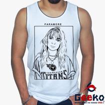 Regata Paramore 100% Algodão Rock Geeko Regata Paramore 100% Algodão Rock Geeko