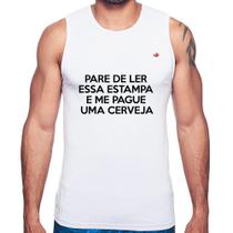 Regata Pare de ler e me pague uma cerveja - Foca na Moda
