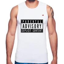 Regata Parental Advisory: Explicit Content - Foca na Moda Regata Parental Advisory: Explicit Content - Foca na Moda