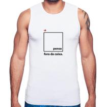 Regata Pense fora da caixa - Foca na Moda
