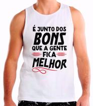 Regata Personalizada Frase Carnaval é Junto Dos Bons que A gente Fica Melhor Plus size