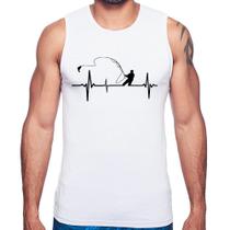 Regata Pescador Batimentos Cardíacos - Foca na Moda Regata Pescador Batimentos Cardíacos - Foca na Moda
