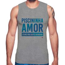 Regata Piscininha amor, ótimo pra gente namorar - Foca na Moda