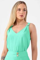 Regata PKS Alça Viscose Verde