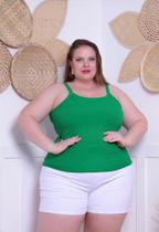 Regata plus size Canelada