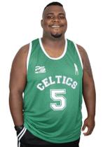 Regata Plus Size Dry-Fit Boston Celtics Basquete