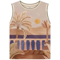 Regata Plus Size Estampada 26130