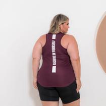 Regata Plus Size Feminina Dry FitBelieve Academia