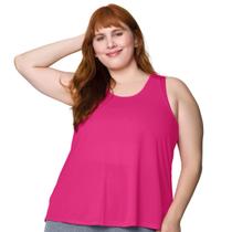 Regata Plus Size Feminina Nadador Fitness Selene