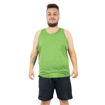 Regata Plus Size Masculina Básica Dry Fit Academia Treino