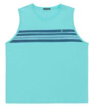 Regata Plus Size Masculina Diametro Azul - Rovitex Plus Size