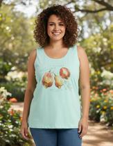 Regata plus size viscolycra várias estampas g1 ao g5 malwee