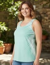 Regata plus size viscolycra várias estampas g1 ao g5 malwee