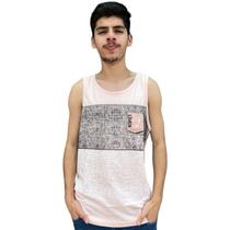 Regata Praia Camiseta Masculina Overcore Estampada Detalhe - Anj Modas