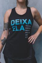 Regata preta deixa ela