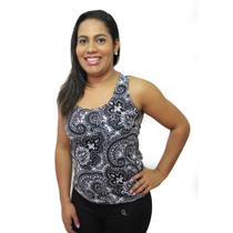 Regata Questta Nadador Tam. GG Cor Preta c/ Branca