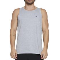 Regata Quiksilver Embroidery SM25 Masculina Cinza Mescla Regata Quiksilver Embroidery SM25 Masculina Cinza Mescla