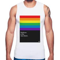Regata Rainbow is the new black - Foca na Moda Regata Rainbow is the new black - Foca na Moda