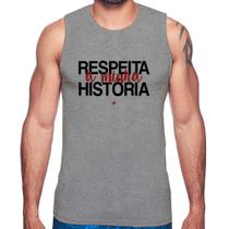 Regata Respeita a minha História - Foca na Moda