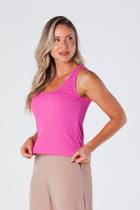 Regata Ribana Canelada Pink Célia