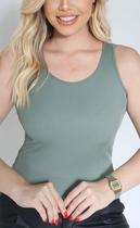 Regata ribana gola o tl verde musgo Regata ribana gola o tl verde musgo