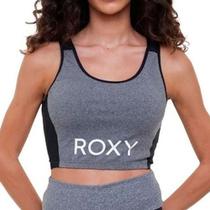 Regata Roxy Work This Time - Cinza Mescla