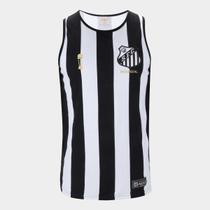 Regata Santos 1962 Bi Mundial Retrô Mania Masculina