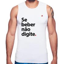 Regata Se beber não digite - Foca na Moda