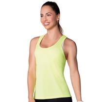 Regata Selene Fitness Feminina - Amarelo Florescente