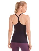 Regata Sem Costura CRZ YOGA Racerback Ameixa Ártica M