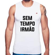 Regata Sem tempo irmão - Foca na Moda