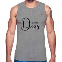 Regata Sempre foi Deus - Foca na Moda Regata Sempre foi Deus - Foca na Moda