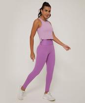 Regata Skin Fit Cropped Essential Alto Giro Rosa Orchid Regata Skin Fit Cropped Essential Alto Giro Rosa Orchid