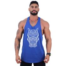 Regata Super Cavada Masculina MXD Conceito Coruja Rabiscada