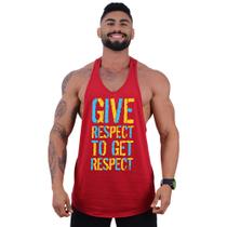 Regata Super Cavada Masculina MXD Conceito Give Respect