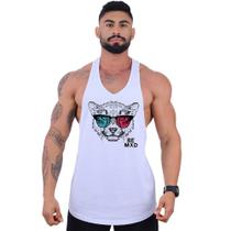 Regata Super Cavada Masculina MXD Conceito Leopardo de Óculos