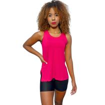 Regata Tapa Bumbum Feminina Pink academia