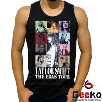 Regata Taylor Swift 100% Algodão The Eras Tour Pop Geeko Regata Taylor Swift 100% Algodão The Eras Tour Pop Geeko