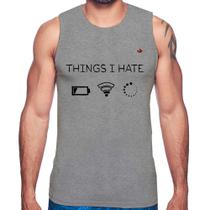 Regata Things I Hate - Foca na Moda